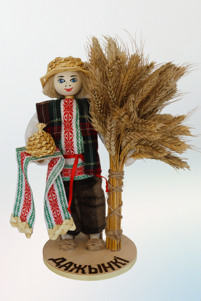 Кукла «Хлебароб на Дажынках»