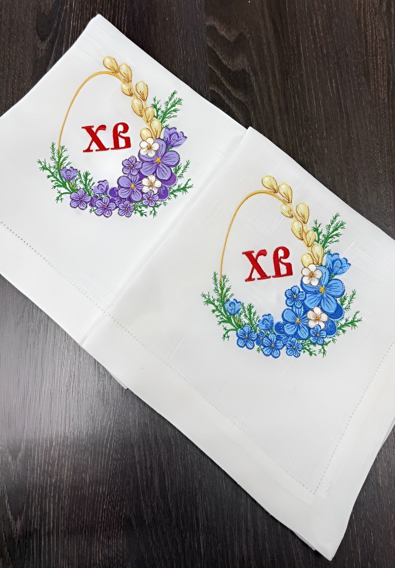 Салфетка пасхальная «Христос Воскрес»