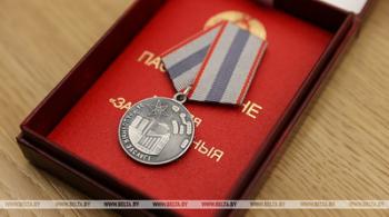 Preview of Медалью «За трудовые заслуги» награждены 20 работников организаций Управления делами Президента Беларуси